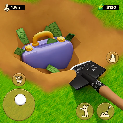 Digging a Hole Treasures Games screenshot